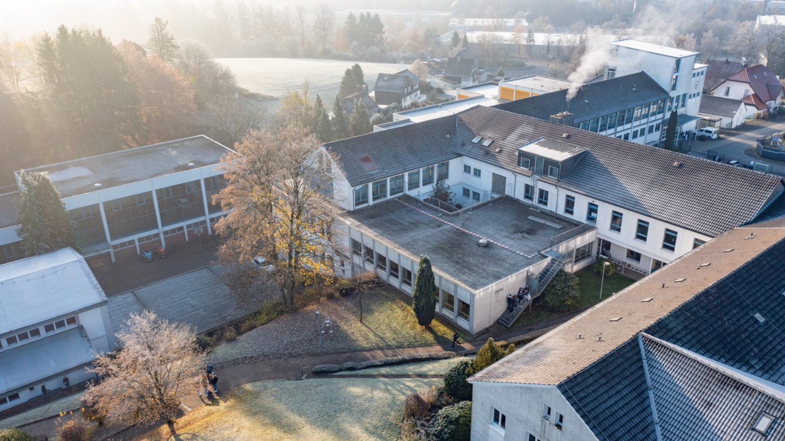 Altbau von oben