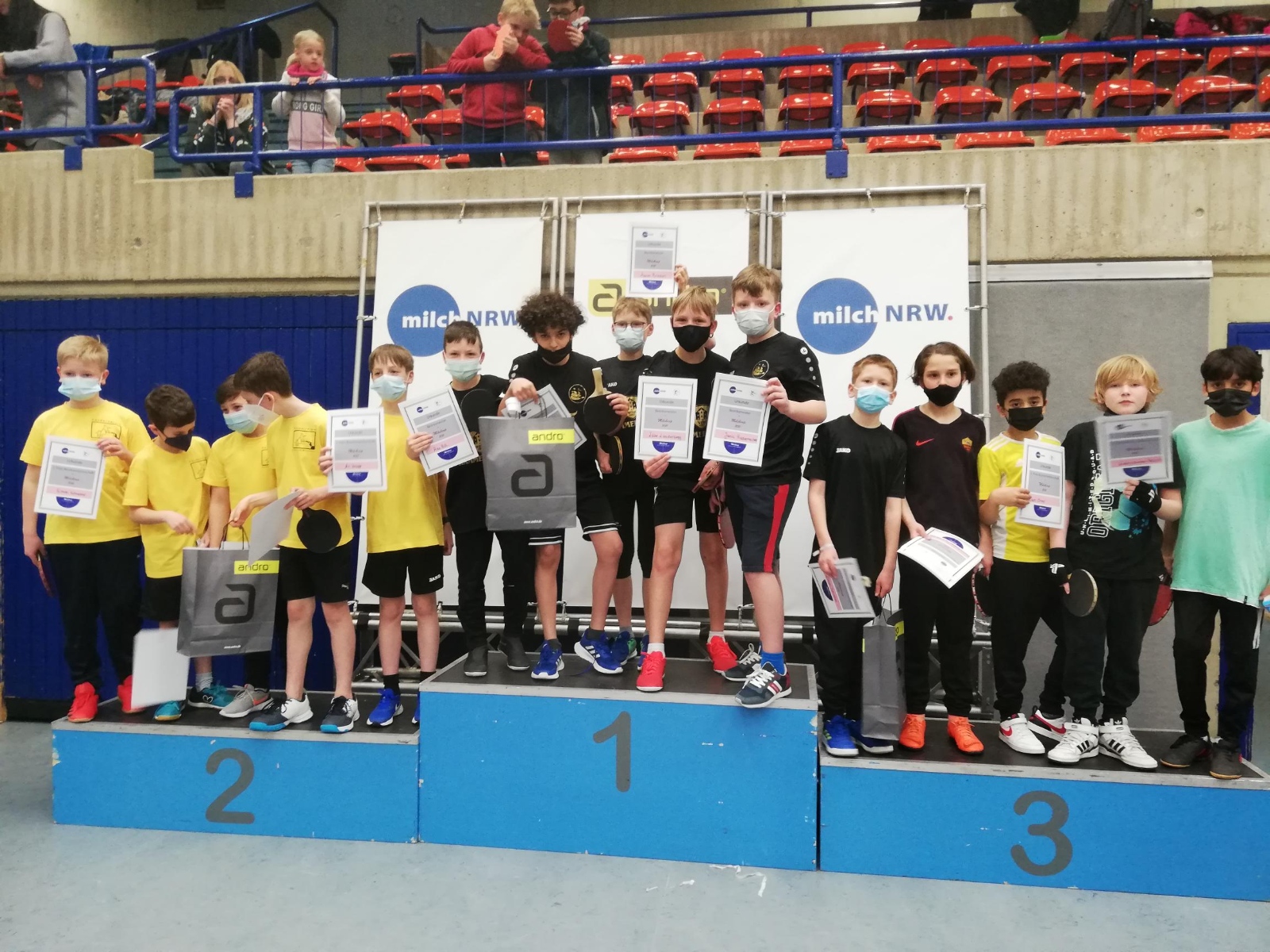 5a Jungen werden Bezirksmeister