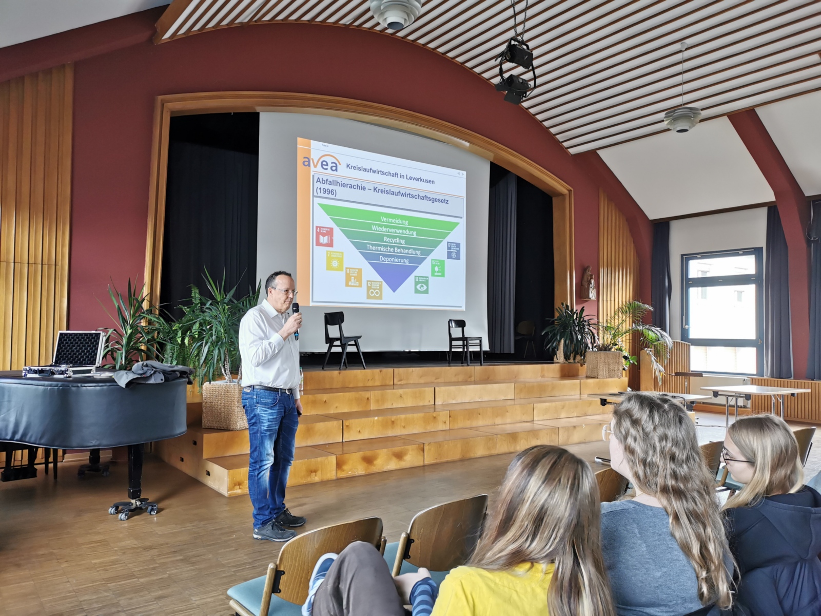 Herr Bongartz von der Firma AVEA