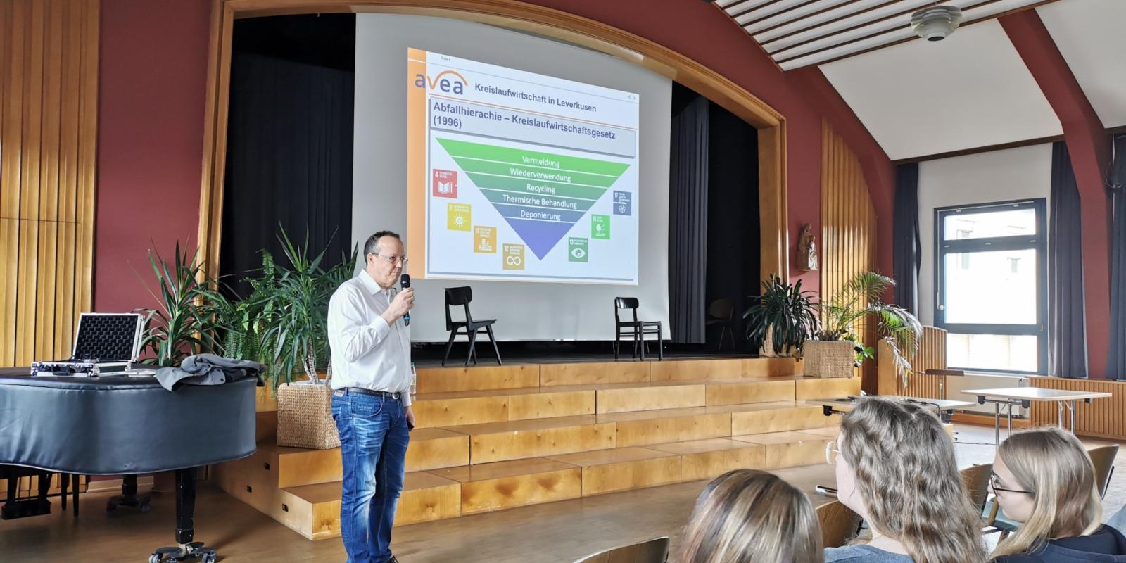 Herr Bongartz von der Firma AVEA