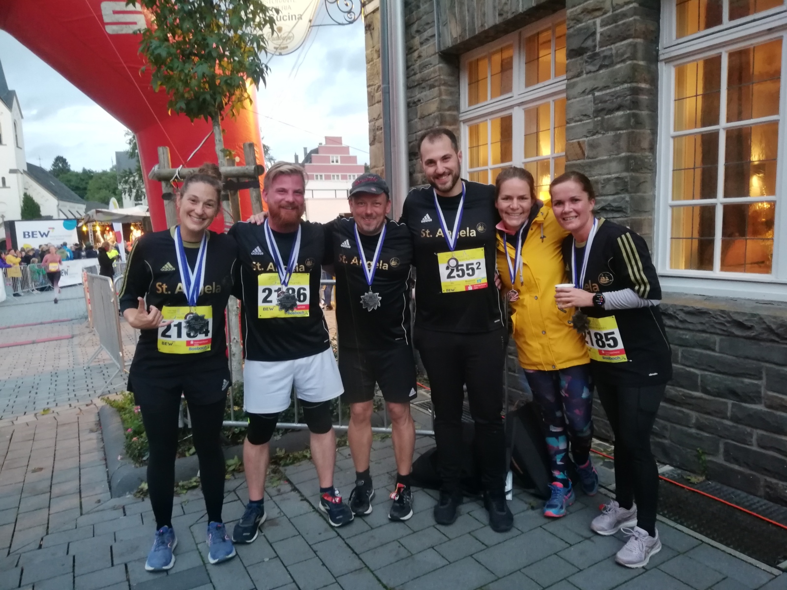 Das LehrerInnen-Team beim Stadtlauf