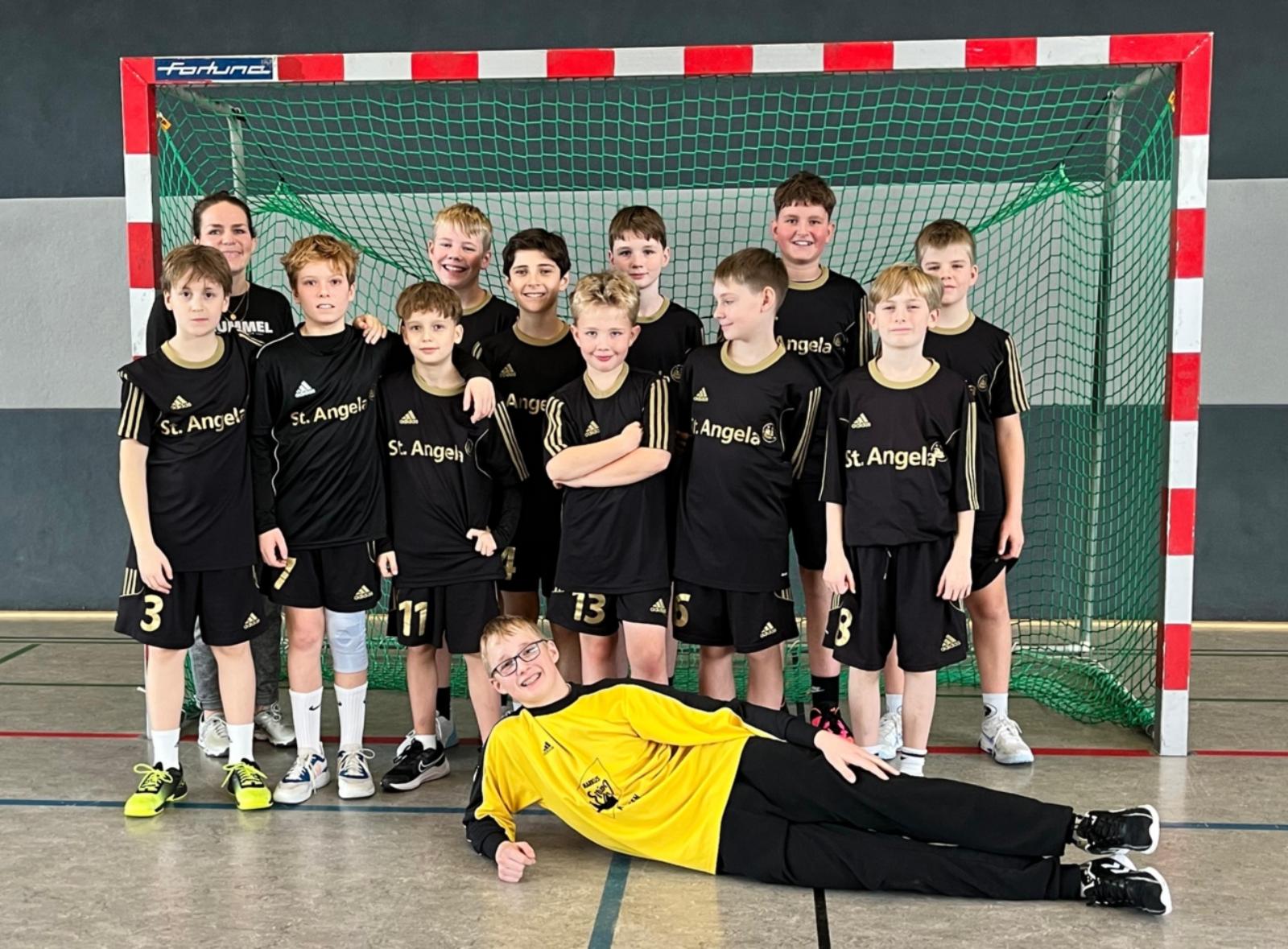 Unser Handball-Jungen-Team U14