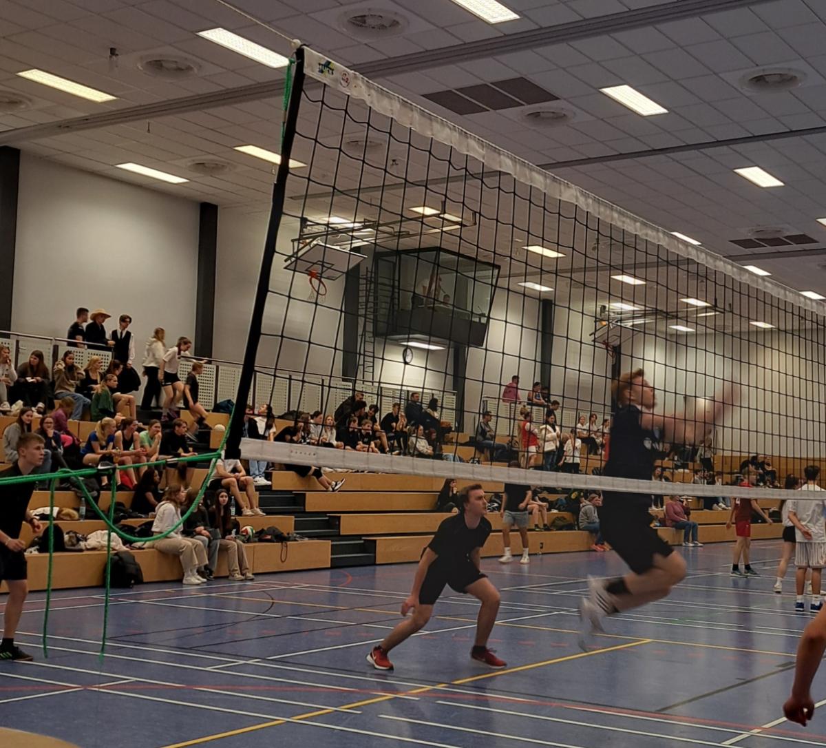 Voller Einsatz bei der Volleyballnight