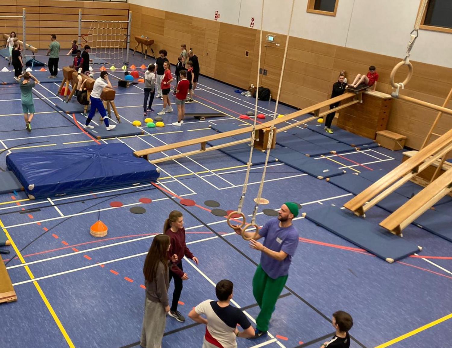 Unsere SporthelferInnen im Einsatz