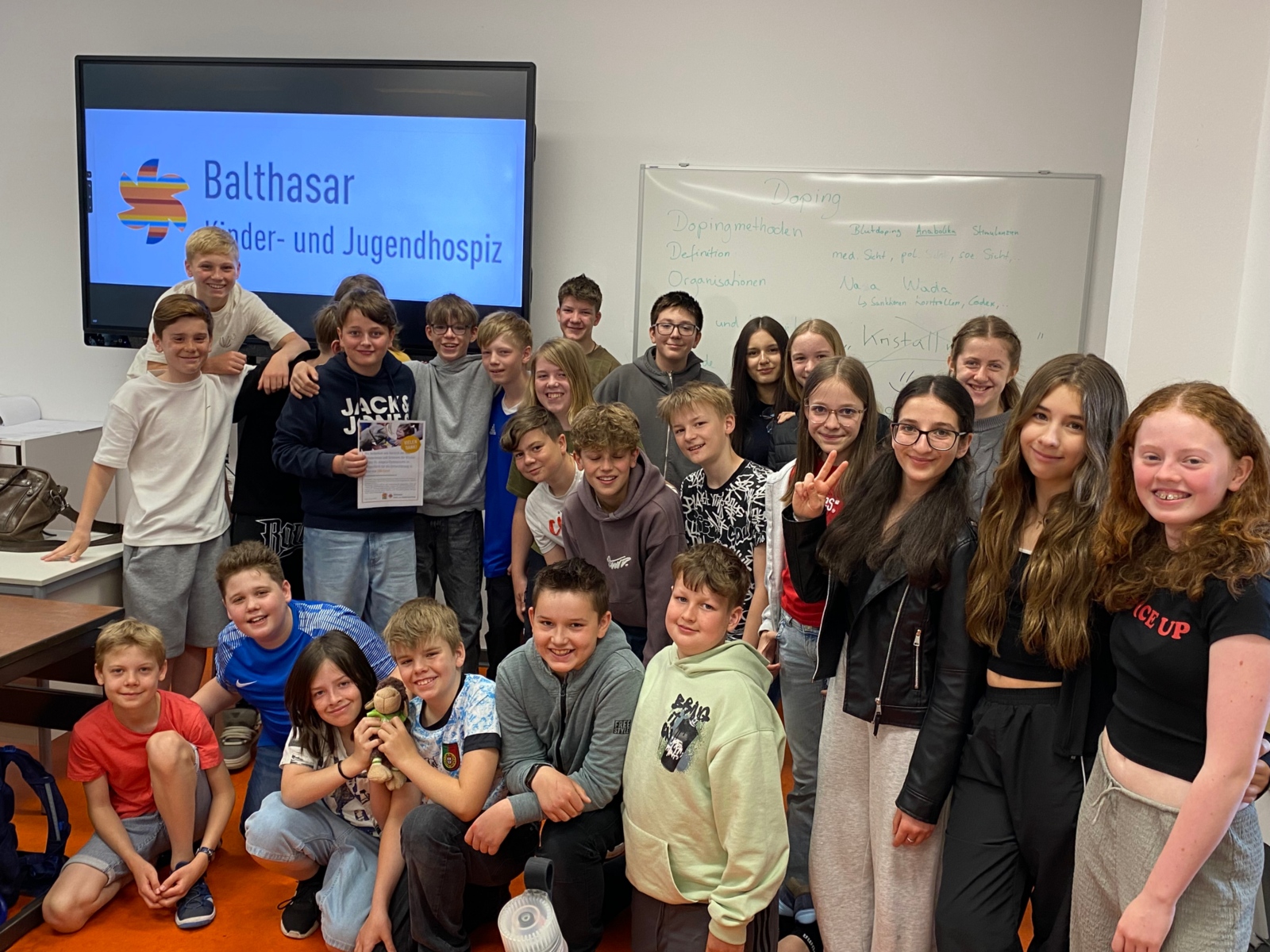 Toller Einsatz der Klasse 7b