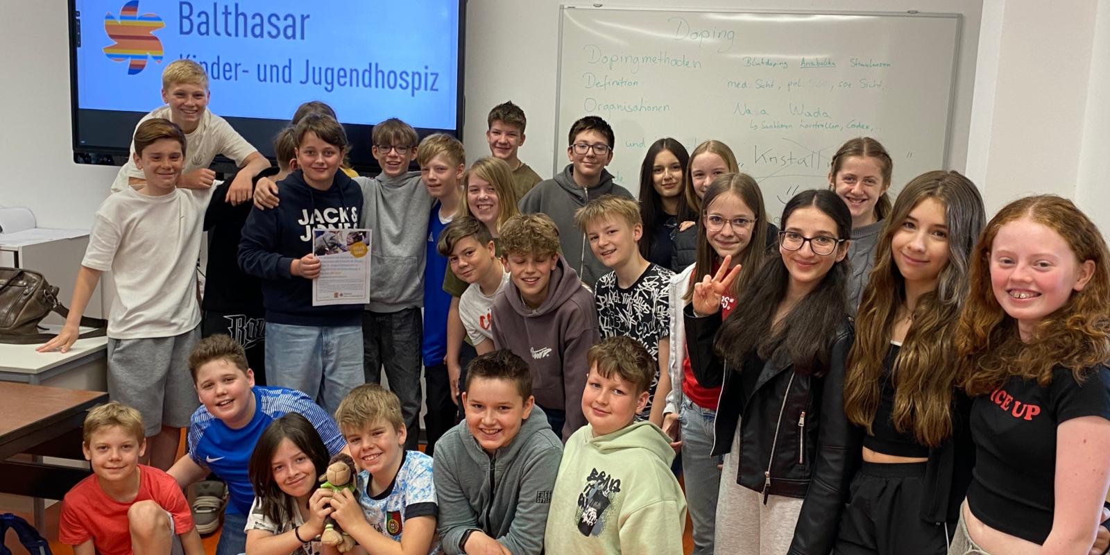 Toller Einsatz der Klasse 7b