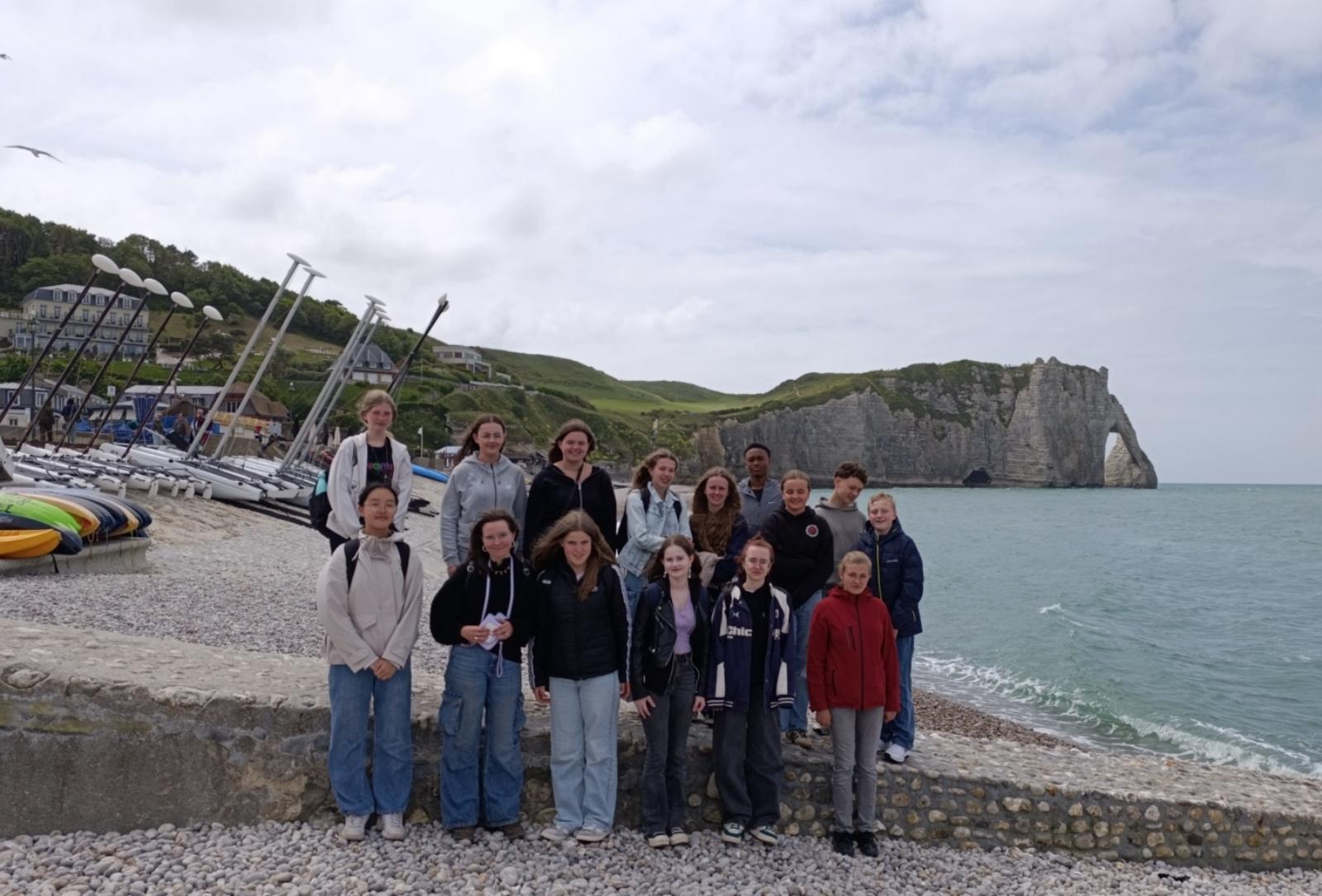 Beeindruckende Klippen von Étretat