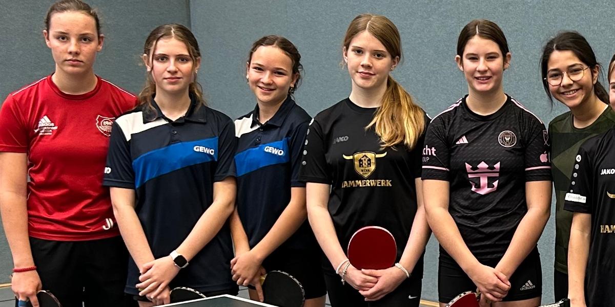 Tischtennis-Kreismeisterinnen 2025