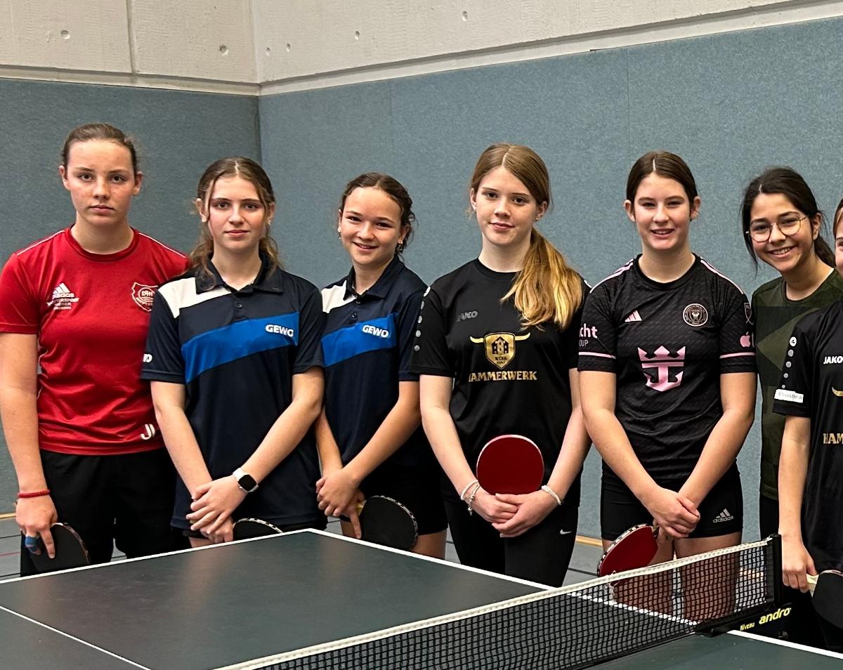 Tischtennis-Kreismeisterinnen 2025