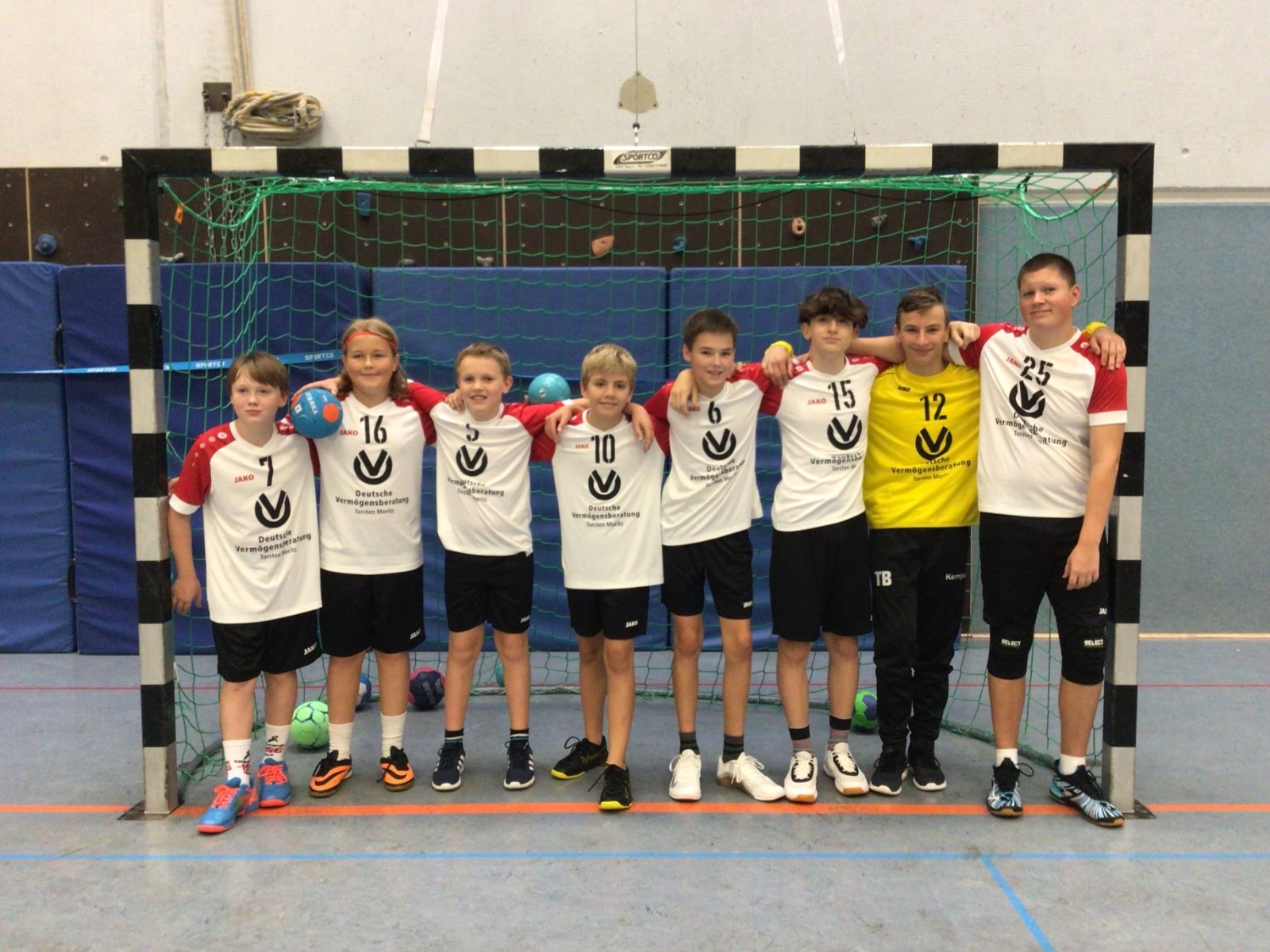Handballteam Jungen